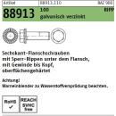 Sechskant-Flanschschrauben 88913 - Sperr-Rippen -...