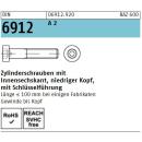 DIN 6912 Zylinderschrauben - A2 - ISK - niedriger Kopf