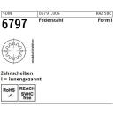 DIN 6797 Zahnscheiben - Form I - Federstahl