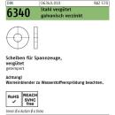 Unterlegscheibe DIN 6340 - für Spannzeuge - verzinkt...