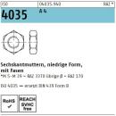 ISO 4035 Sechskantmuttern - A4 - Form B