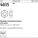 ISO 4035 Sechskantmuttern - Stahl 04 - Form B