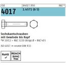Sechskantschrauben ISO 4017 - Sechskantkopf - Vollgewinde - A5