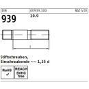 DIN 939 Stiftschrauben - Stahl 10.9