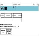 DIN 938 Stiftschrauben - A2