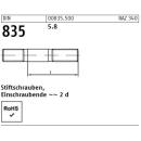 DIN 835 Stiftschrauben - Stahl 5.8