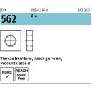 DIN 562 Vierkantmuttern - A4 - niedrige Form