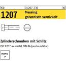 ISO 1207 Messing vernickelt
