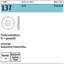 Federscheiben DIN 137 - Form B - gewellt - A4