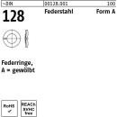 DIN 128 Federringe - Form A - gewölbt - Federstahl