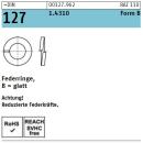 DIN 127 Federringe - Form B - Glatt - Edelstahl A2