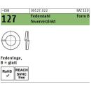 DIN 127 Federringe - Form B - Glatt - Feuerverzinkt