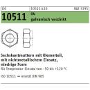 ISO 10511 04  galv. verzinkt