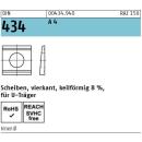 DIN 434 - Keilscheibe A4  / 26mm // 10 Stück