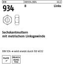 DIN 934 6 / 8 -LH